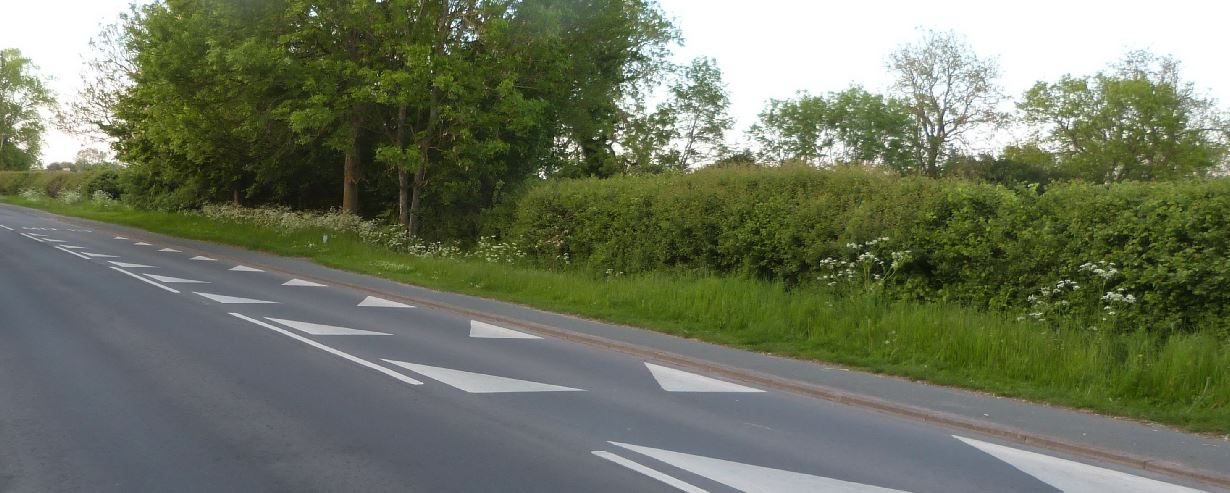 Countesthorpe Leicester Rd verge