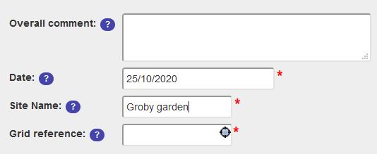 site name