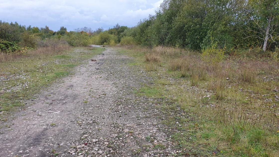 Hugglescote dismantled railway